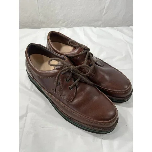 Hush Puppies The Body Shoe Size 14 Brown Leather Lace Up Men's Oxford - Picture 14 of 15